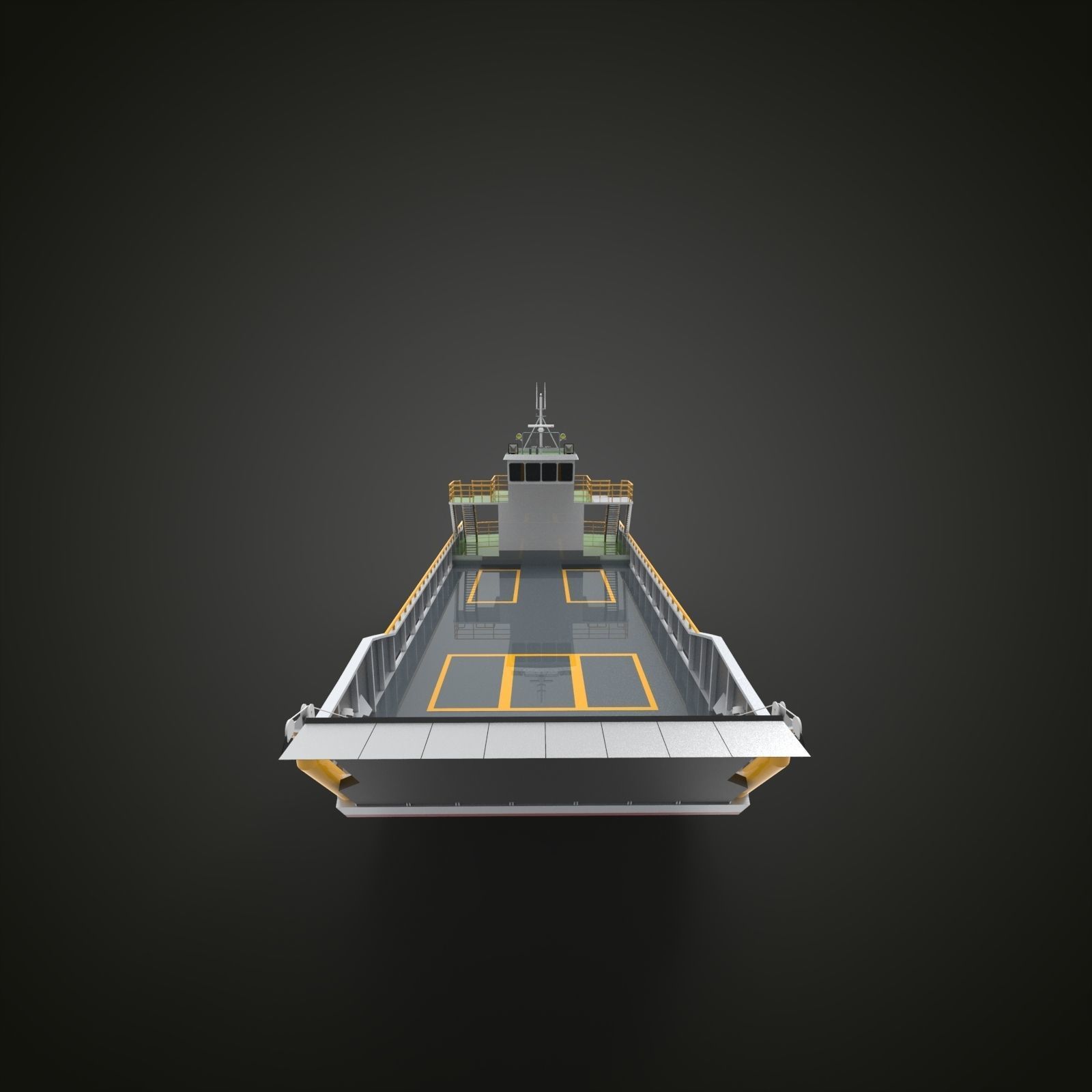LCT ship 3D model_5