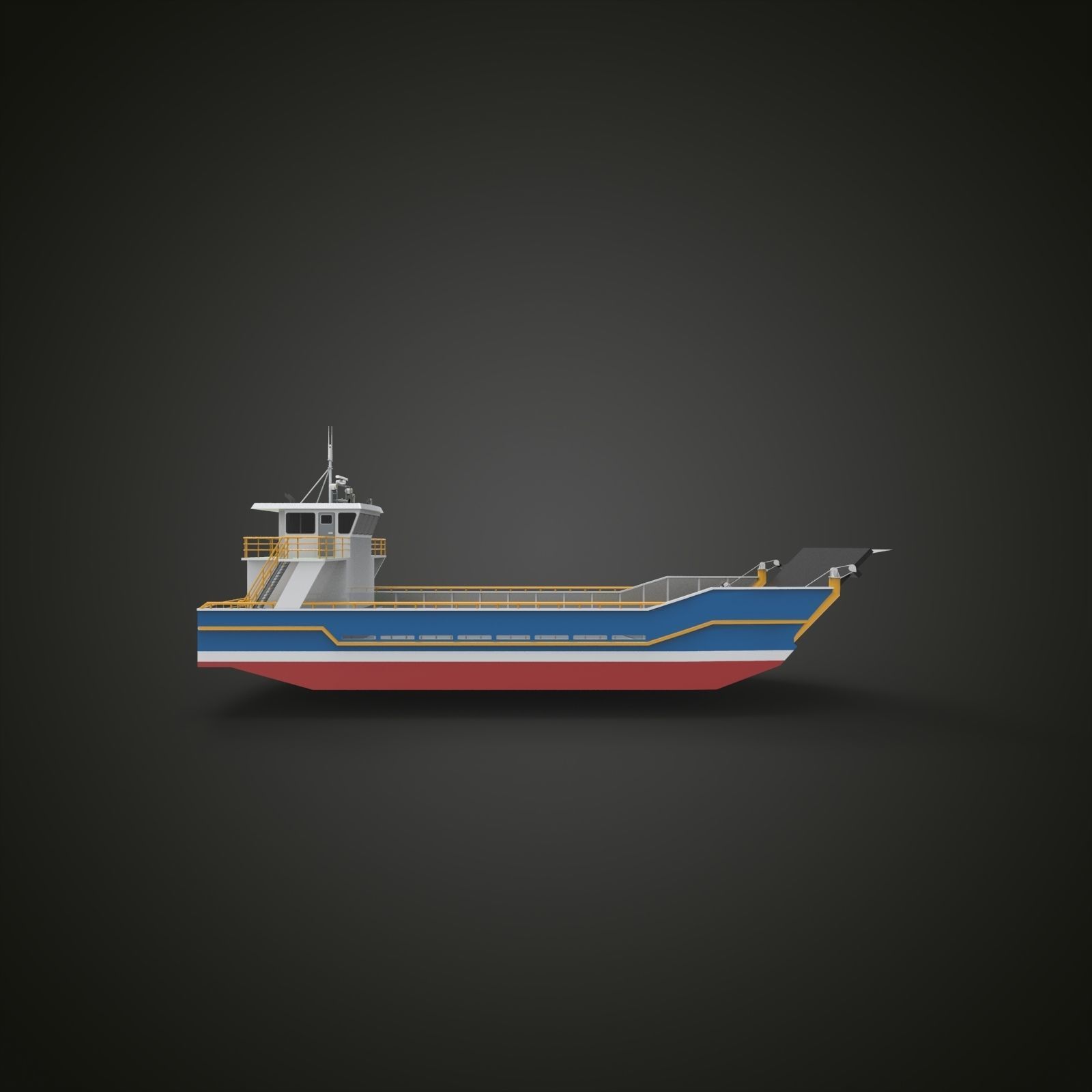 LCT ship 3D model_2