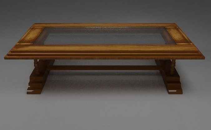 Table salon ATSE Free 3D model