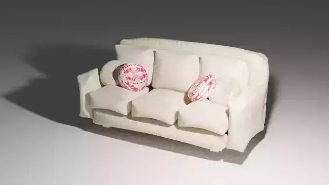 White classic Sofa