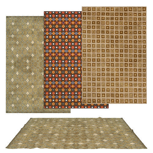 Rugs No 340 Low-poly 3D model