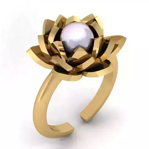 3d-model pearls ring