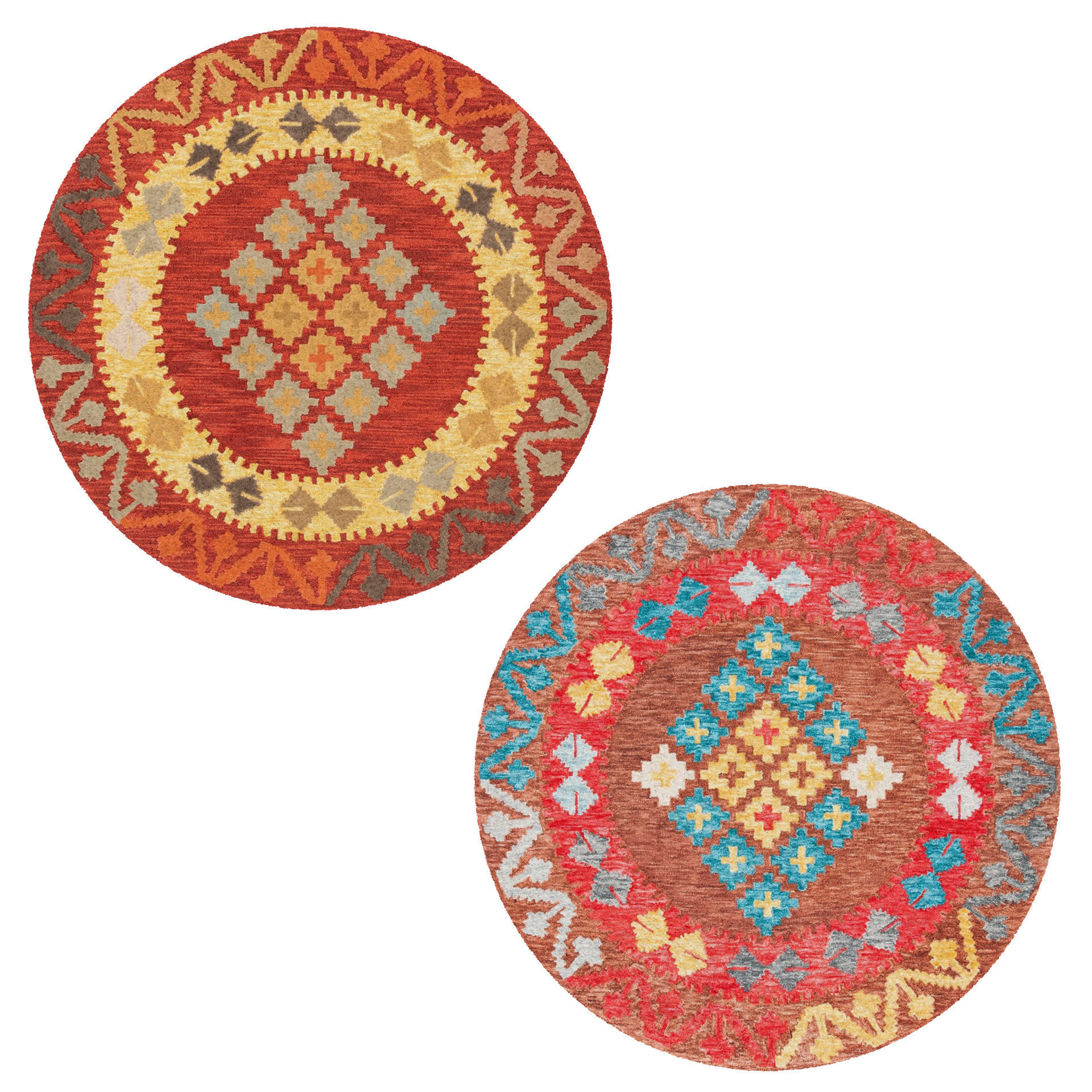 Rugs No 342 Low-poly 3D model_5