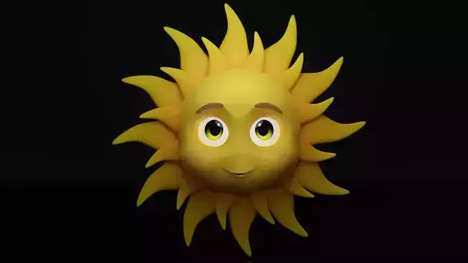 Cartoon Sun