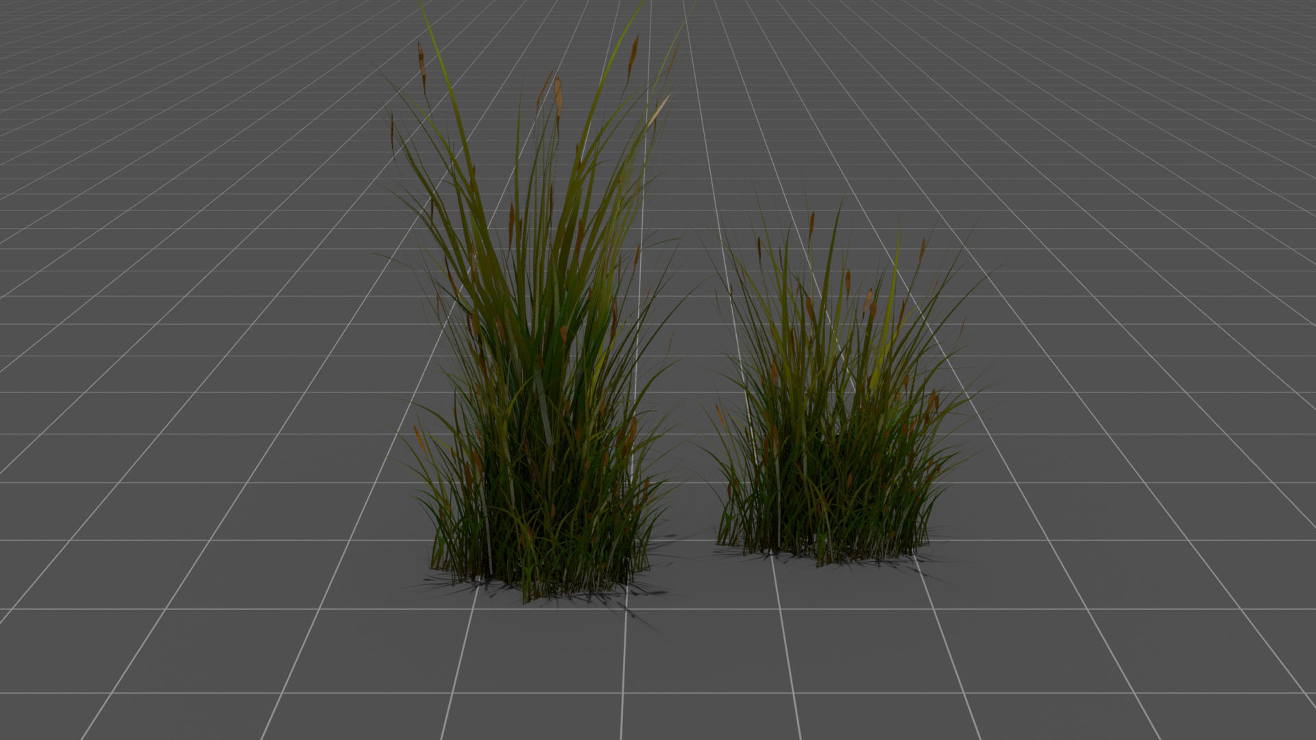 Realistic Grass - High Quality Low-Poly Models Low-poly 3D model_5