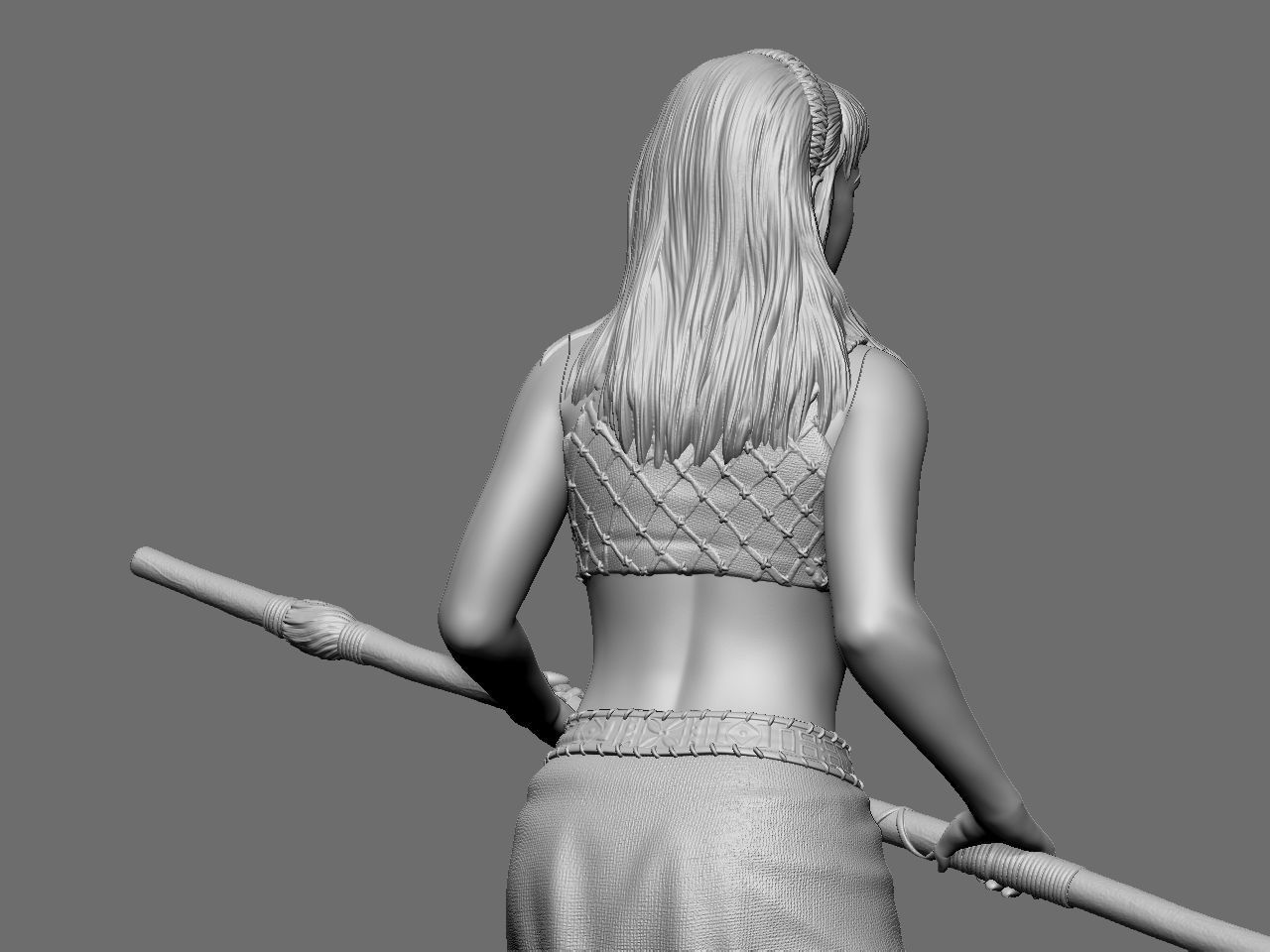 Xena and Gabrielle 3D print model_32