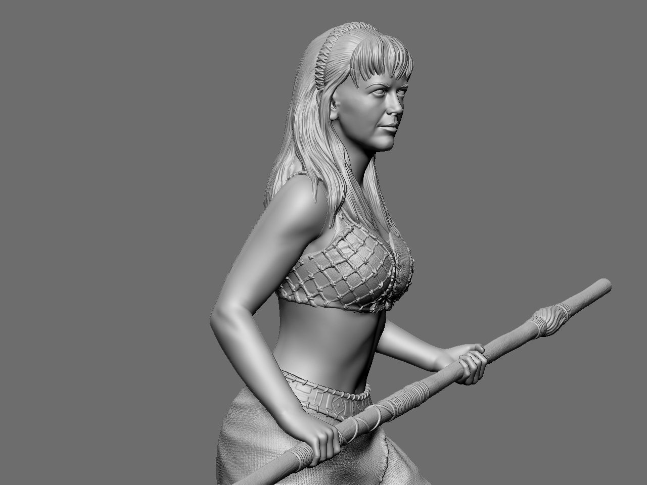 Xena and Gabrielle 3D print model_30