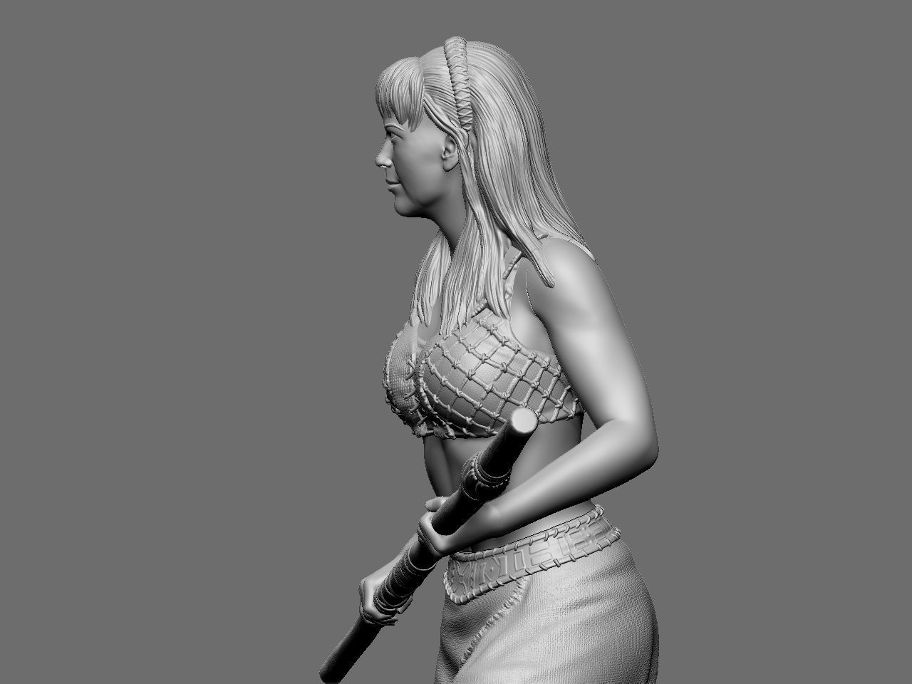 Xena and Gabrielle 3D print model_35
