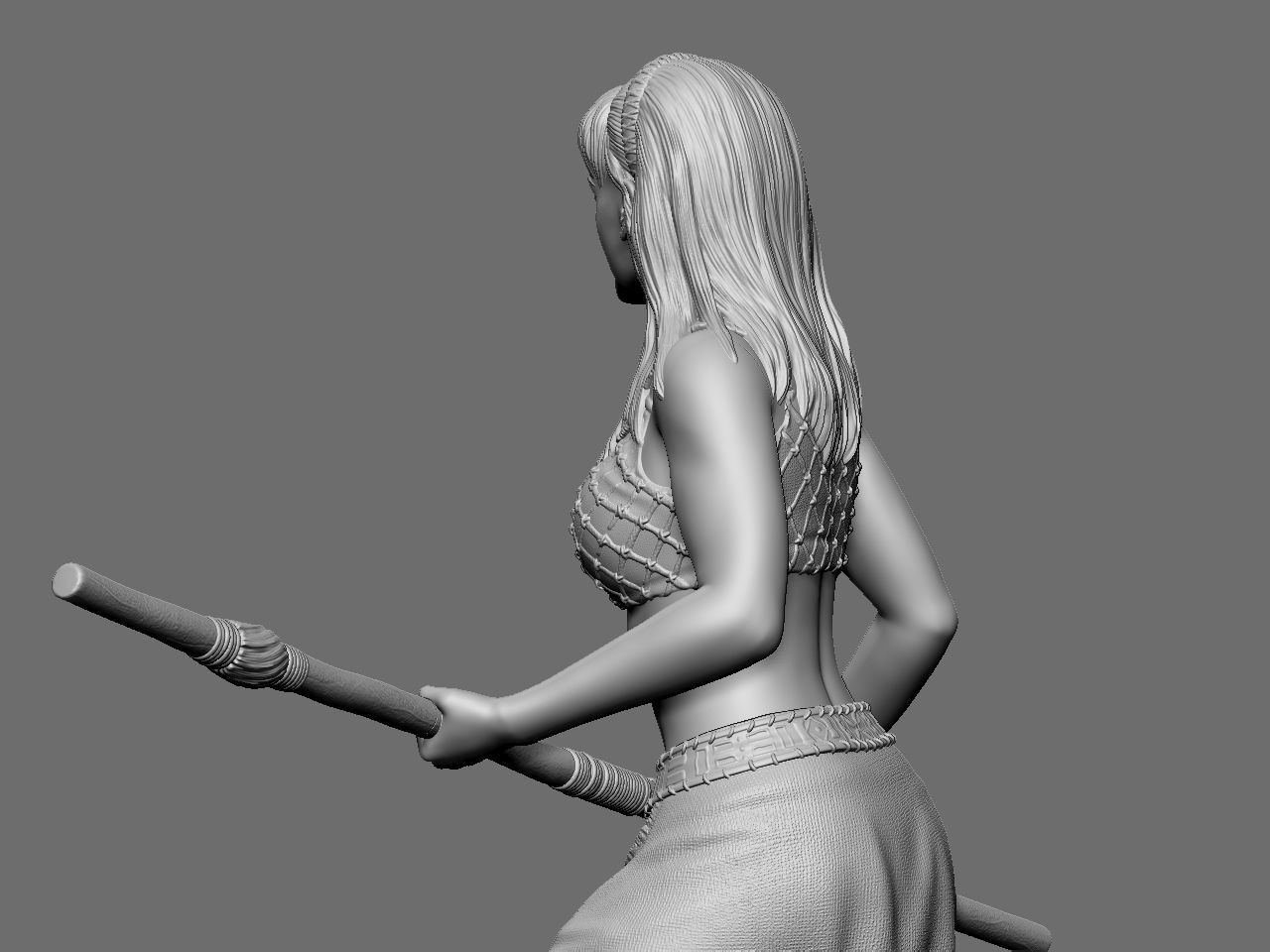 Xena and Gabrielle 3D print model_34
