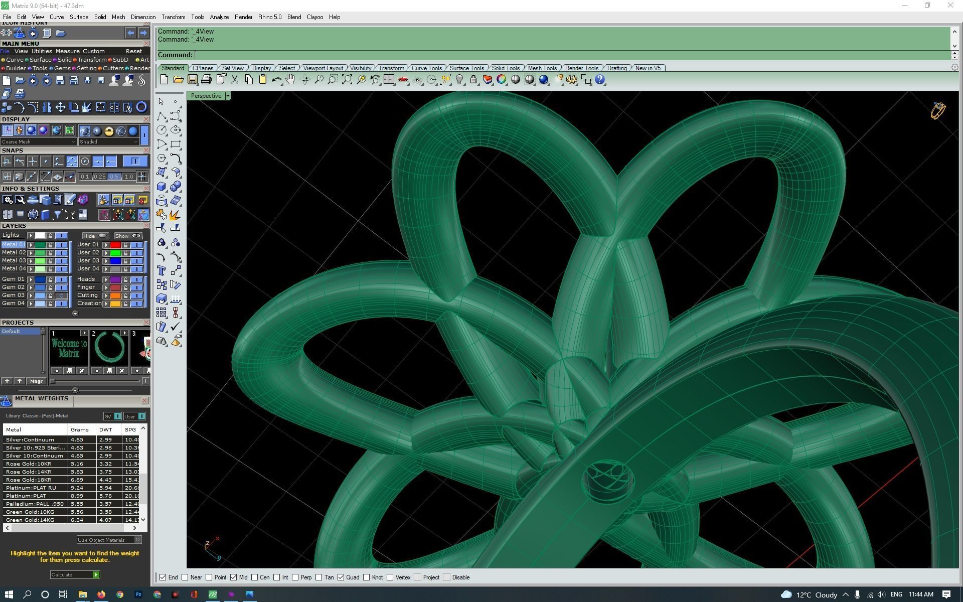 3d-model flower ring 3D print model_16