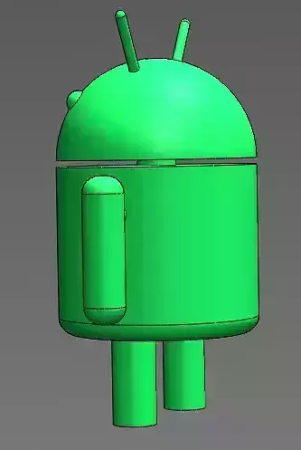 Android 3D model robot