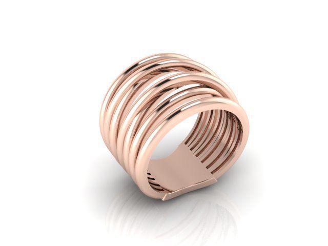 jewelry ring 3D print model_4