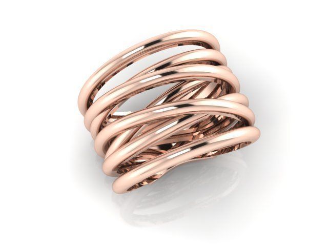 jewelry ring 3D print model_1