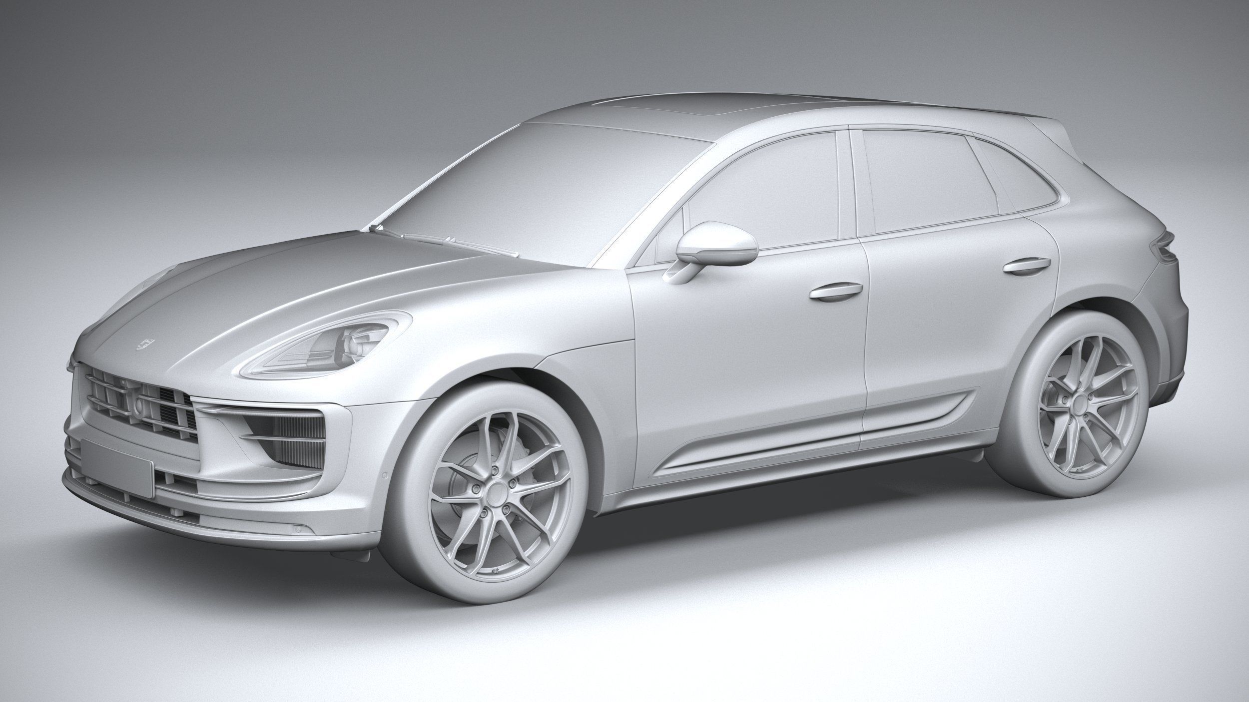 Porsche Macan S 2022 3D model_19