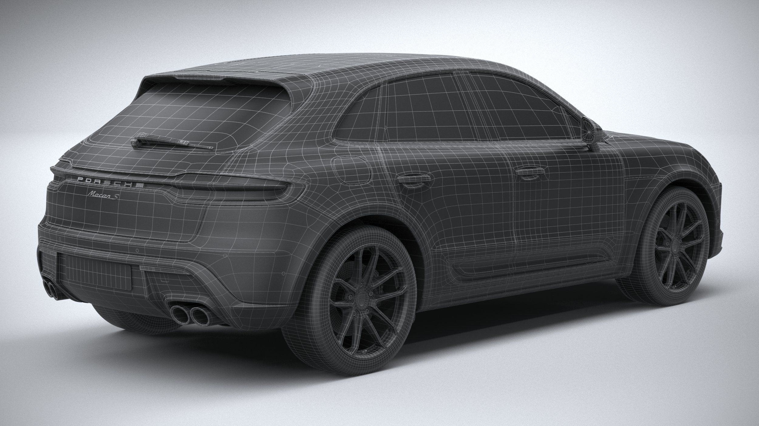 Porsche Macan S 2022 3D model_29