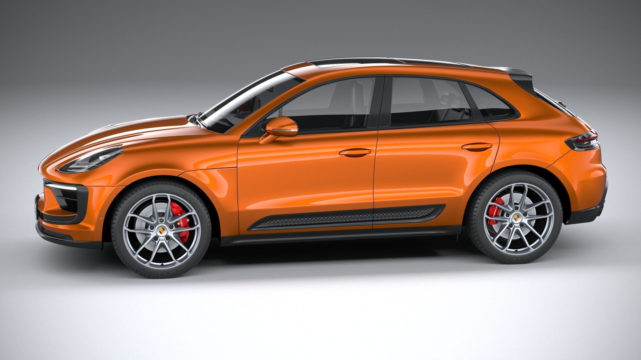 Porsche Macan S 2022 3D model_8