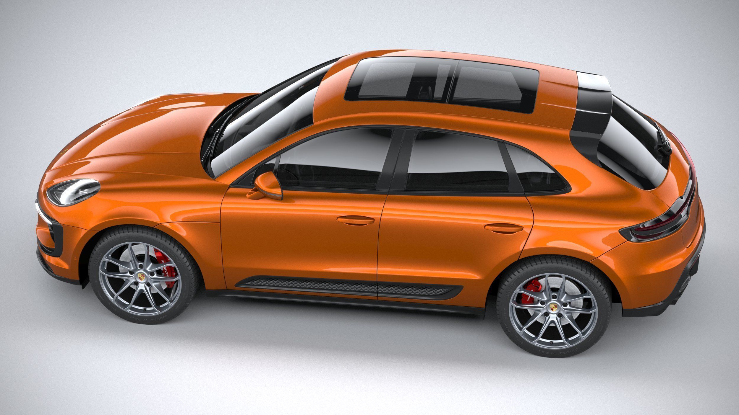 Porsche Macan S 2022 3D model_9