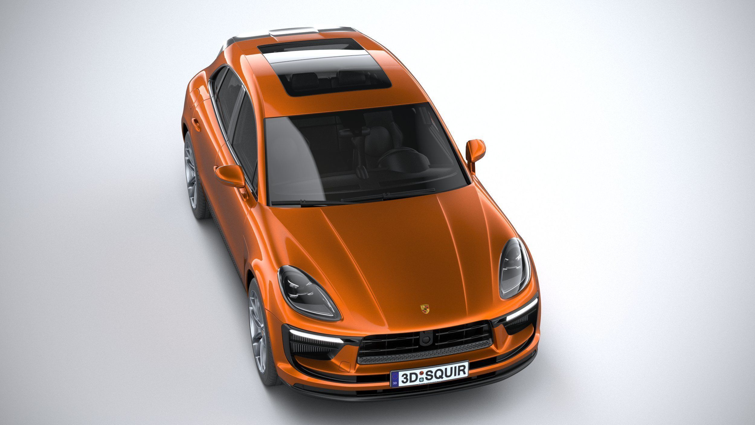 Porsche Macan S 2022 3D model_12