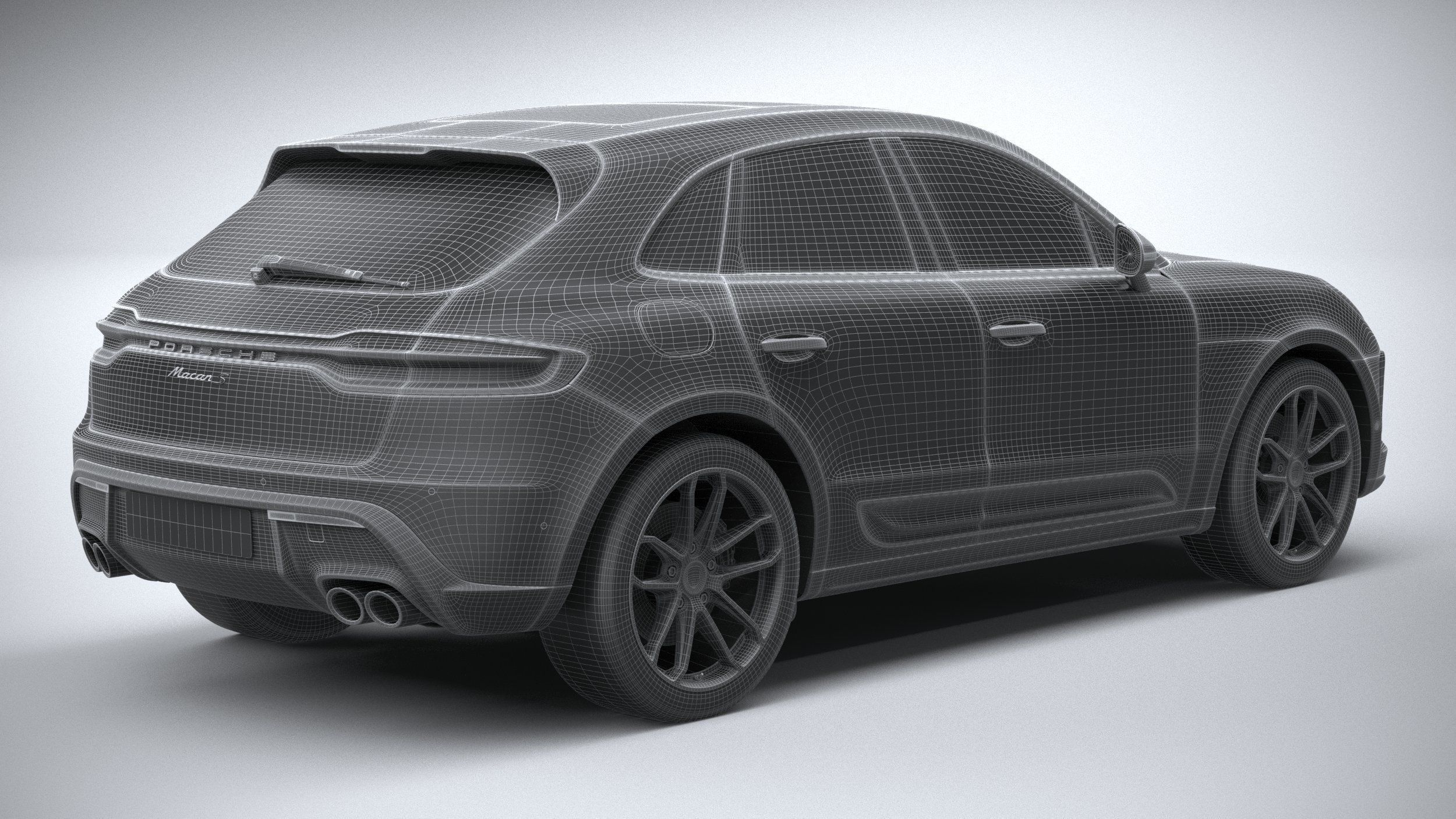 Porsche Macan S 2022 3D model_27
