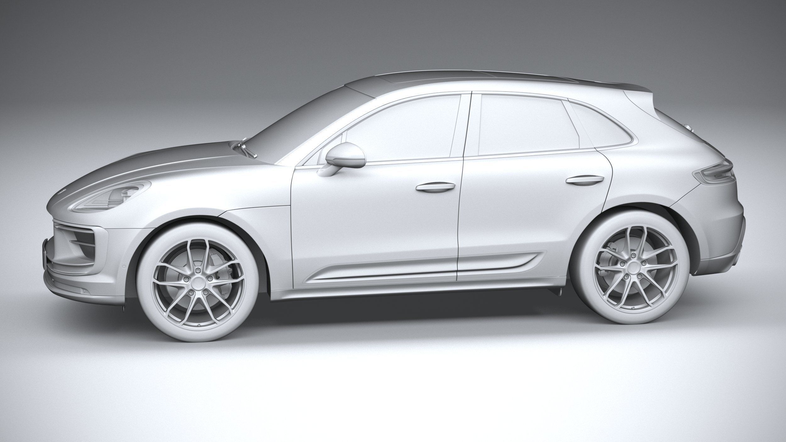 Porsche Macan S 2022 3D model_22