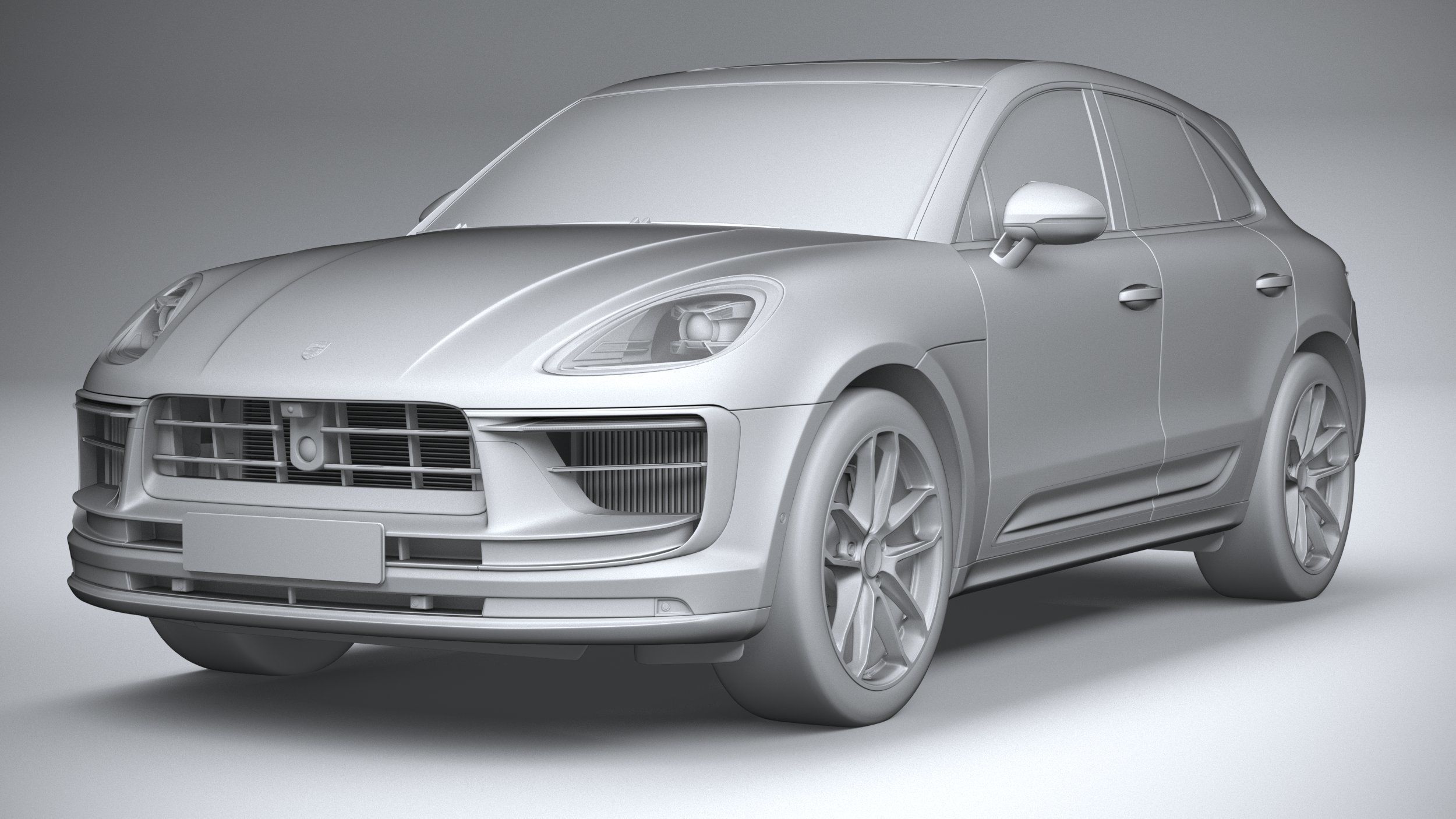 Porsche Macan S 2022 3D model_20