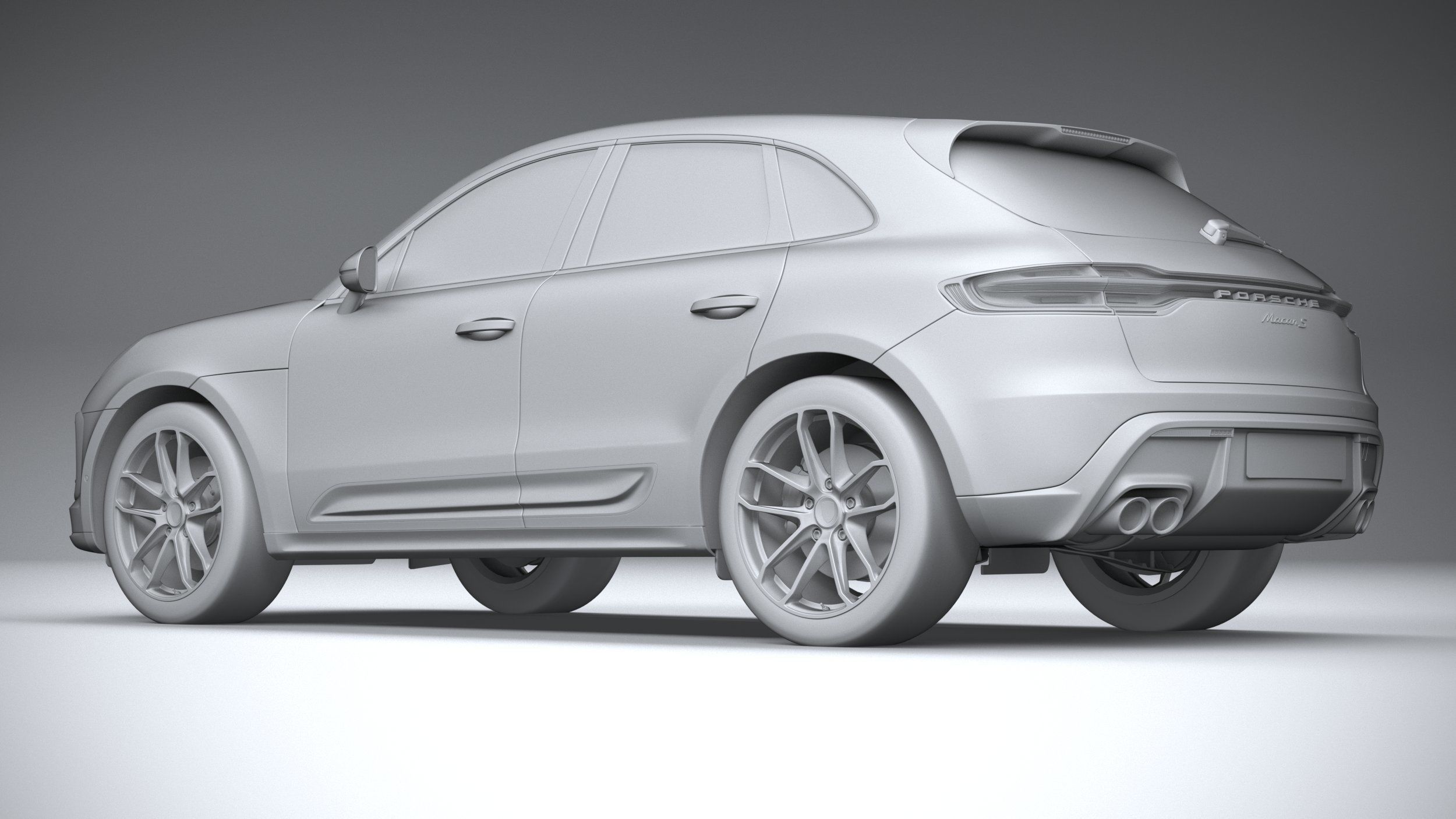Porsche Macan S 2022 3D model_21