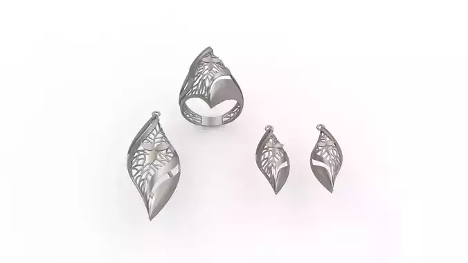 Ultra Vision Full Set - Ring Earring and Pendant