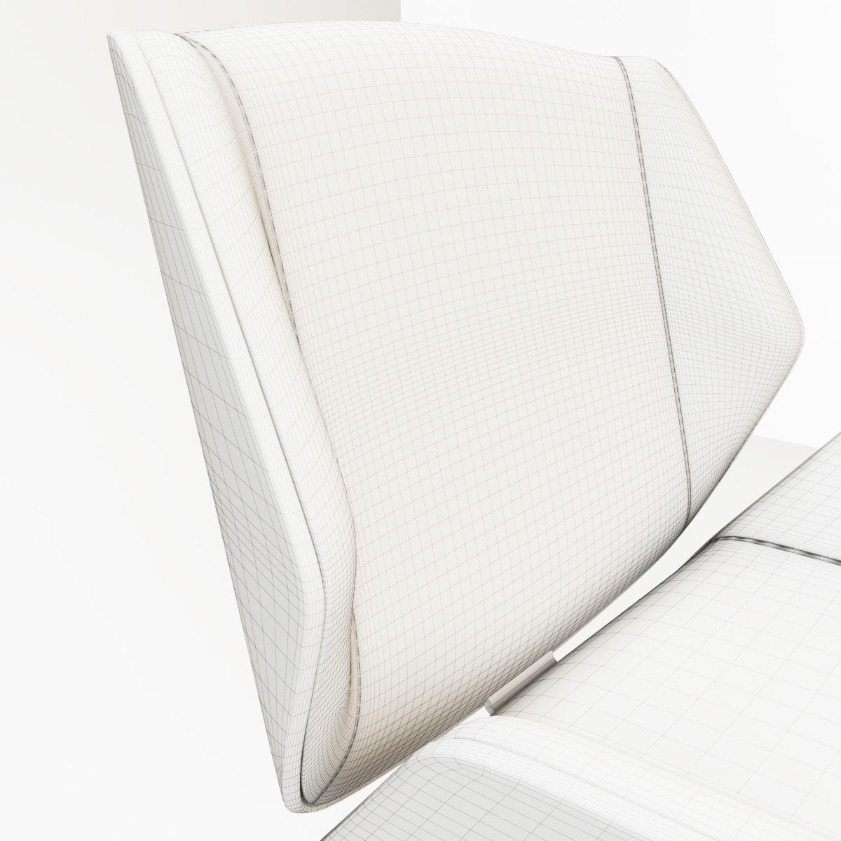 3D kruze 4 star swivel with glides 3D model_13