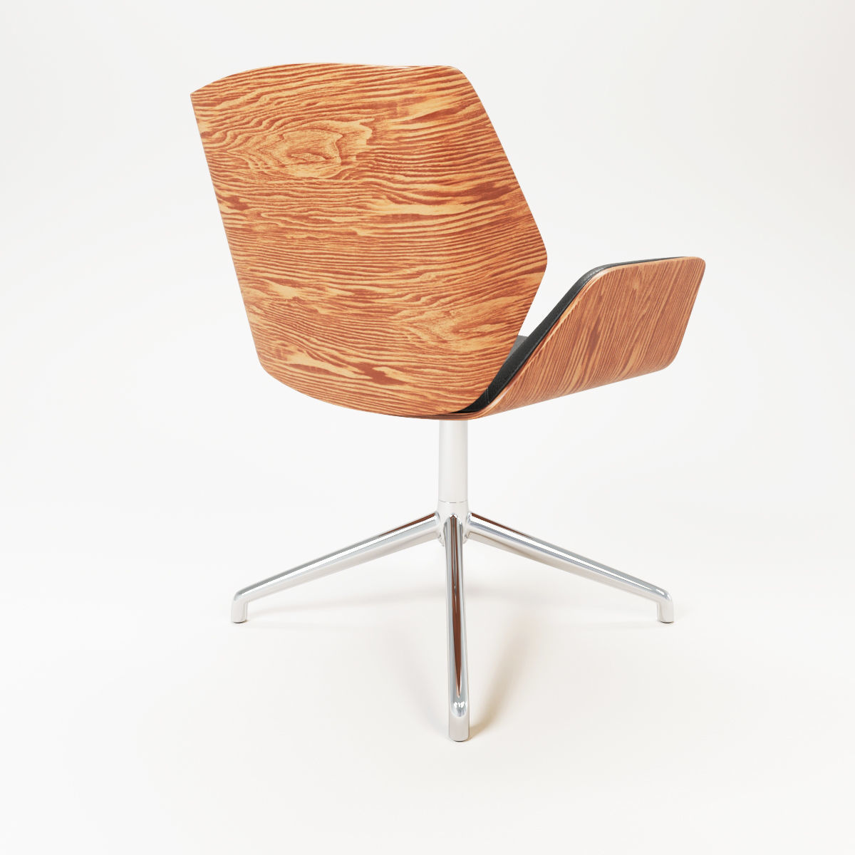 3D kruze 4 star swivel with glides 3D model_3