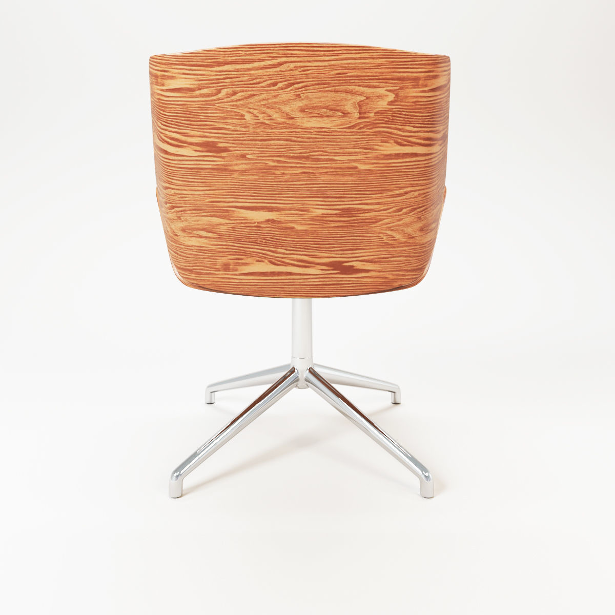 3D kruze 4 star swivel with glides 3D model_4