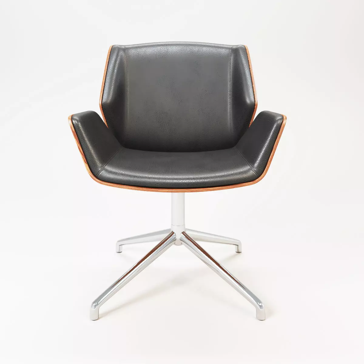 3D kruze 4 star swivel with glides 3D model_0