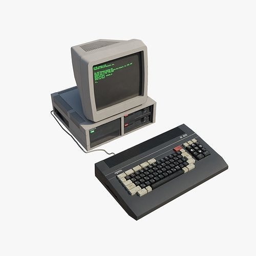Soviet  personal computer 3D model