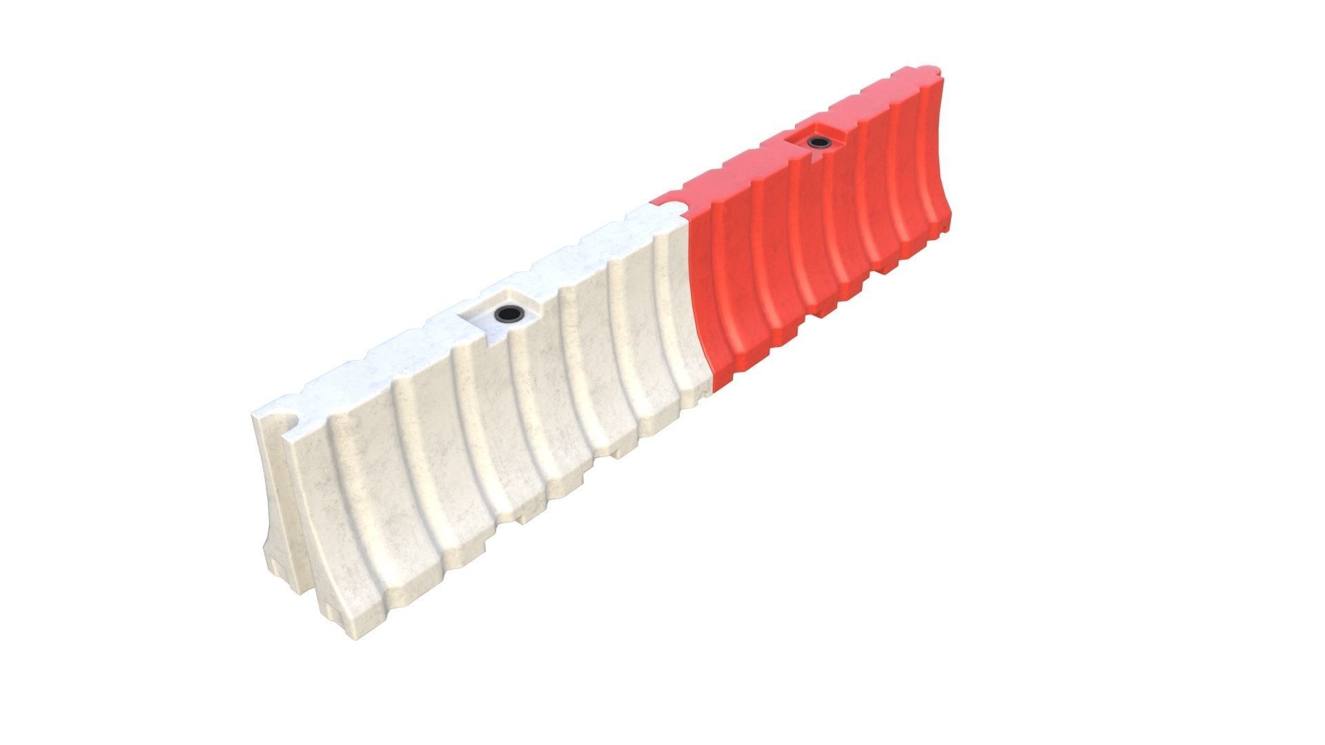 NYC Road safety barrier V01 3D model_37