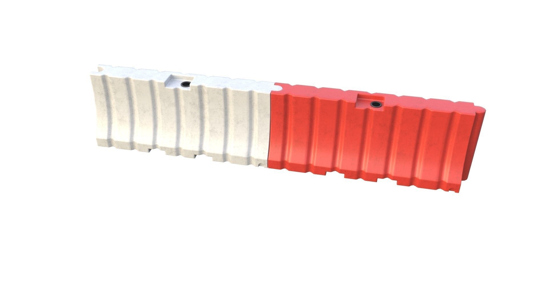 NYC Road safety barrier V01 3D model_12
