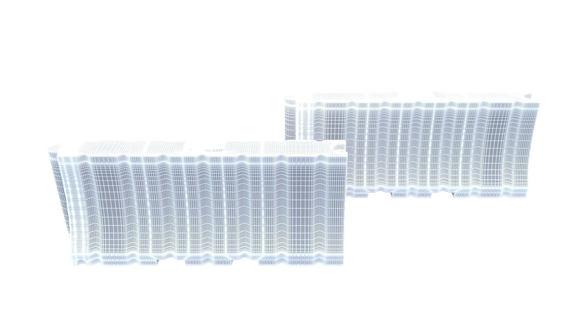 NYC Road safety barrier V01 3D model_6