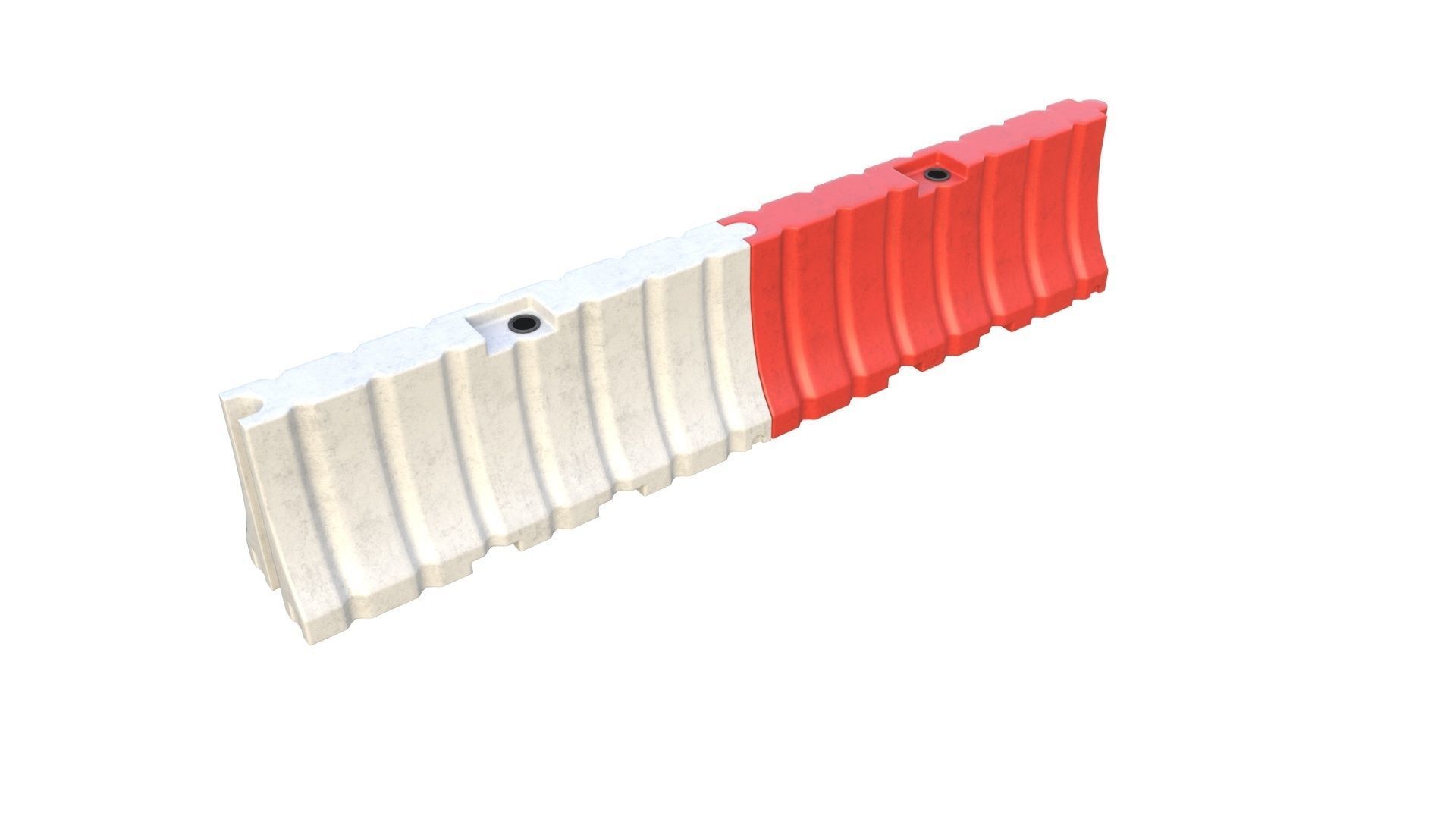 NYC Road safety barrier V01 3D model_38