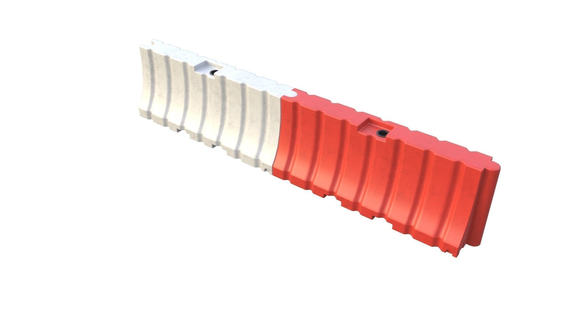 NYC Road safety barrier V01 3D model_14