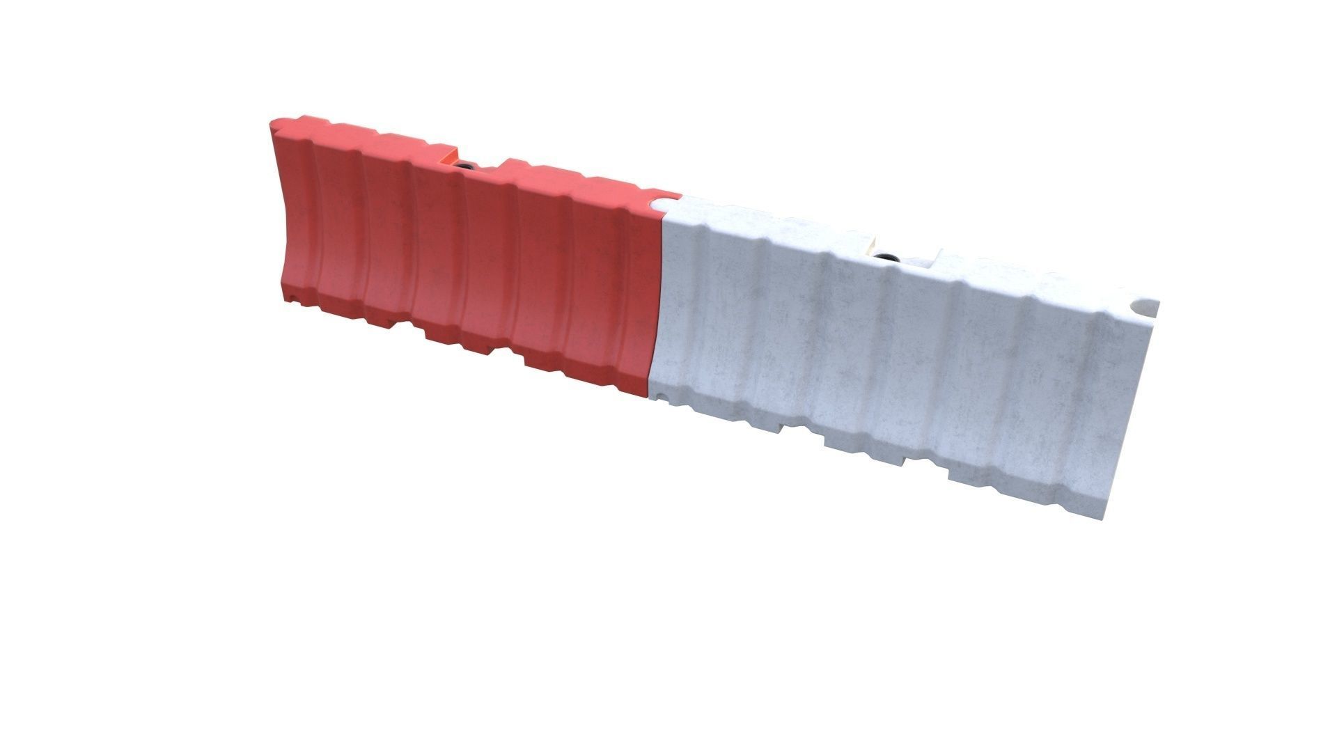 NYC Road safety barrier V01 3D model_28