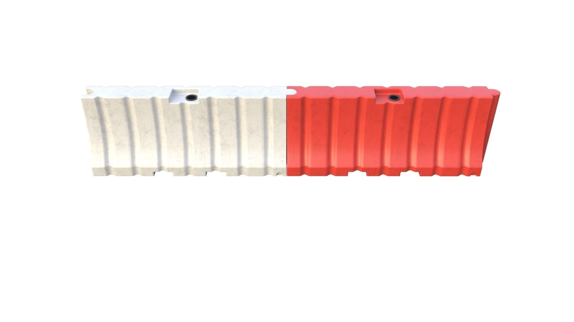NYC Road safety barrier V01 3D model_11