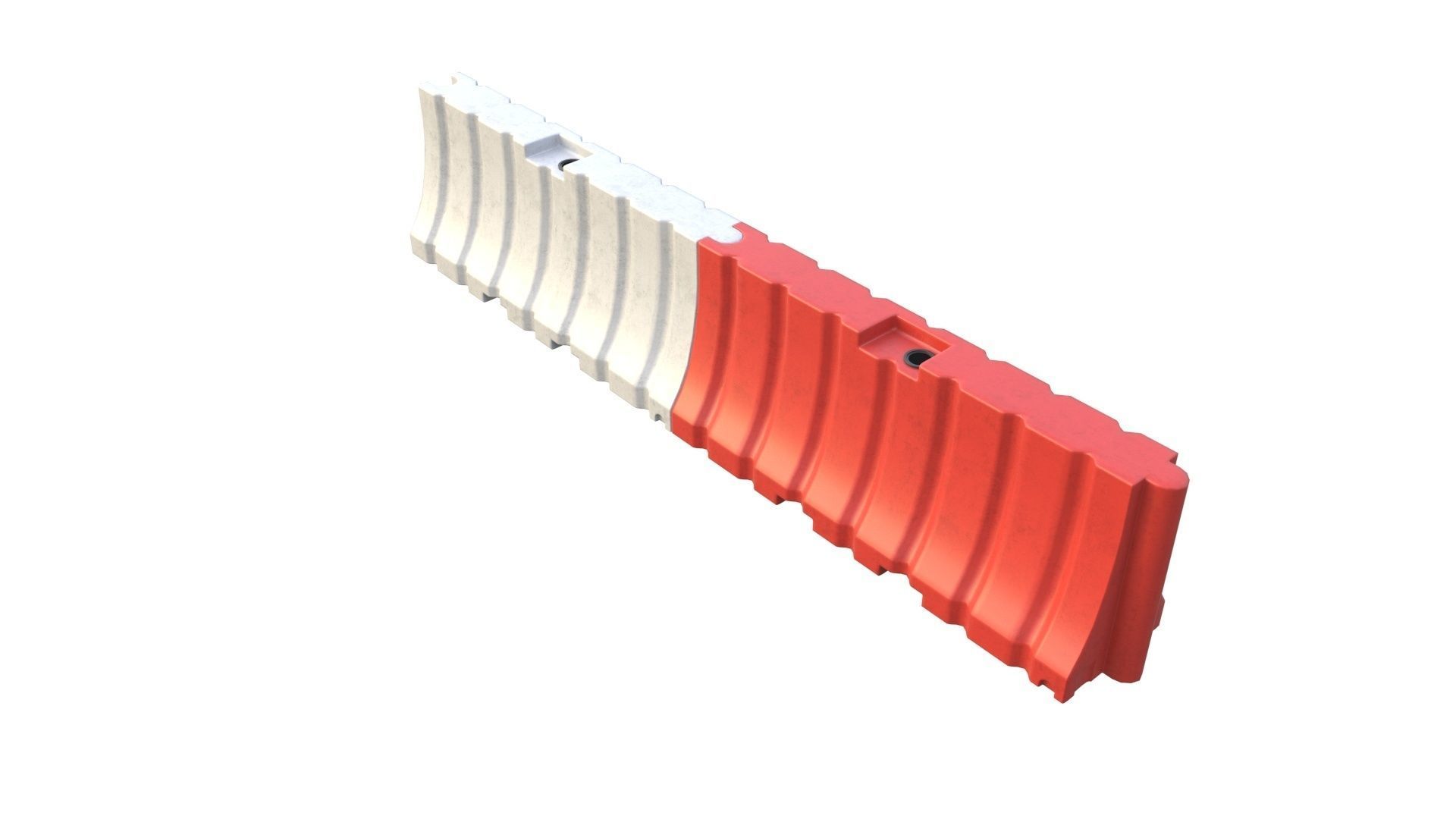 NYC Road safety barrier V01 3D model_15