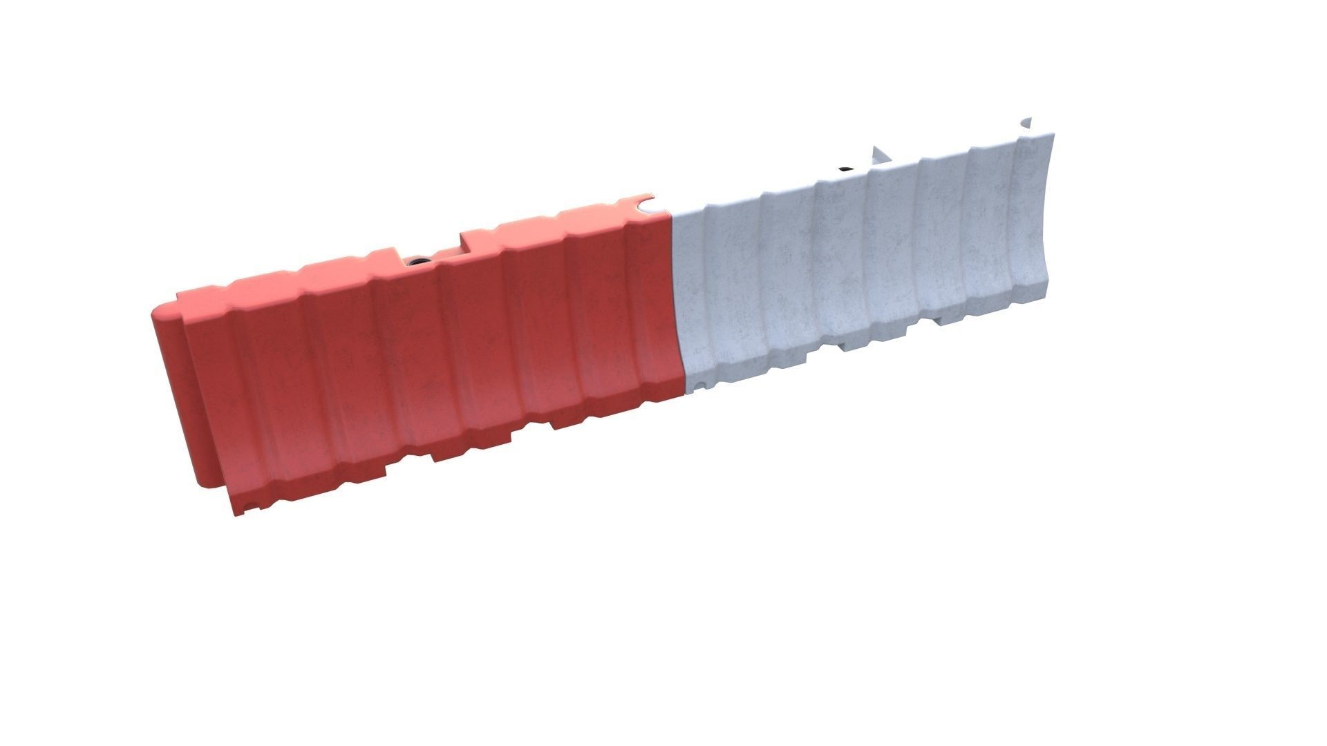 NYC Road safety barrier V01 3D model_24