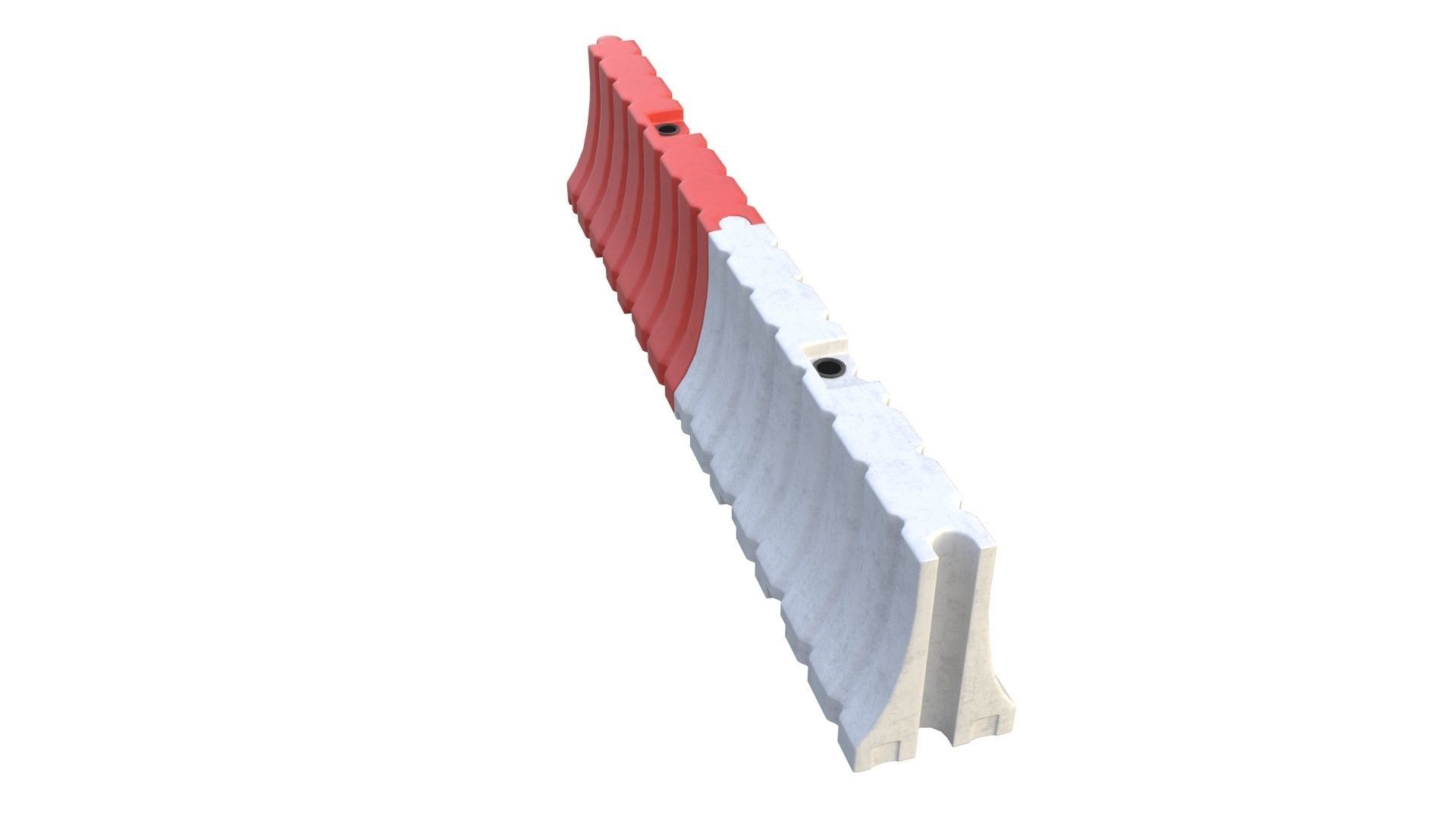 NYC Road safety barrier V01 3D model_32