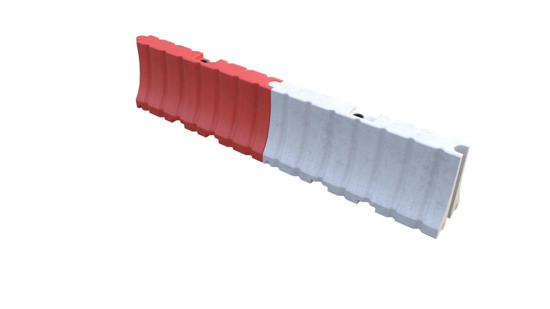 NYC Road safety barrier V01 3D model_29