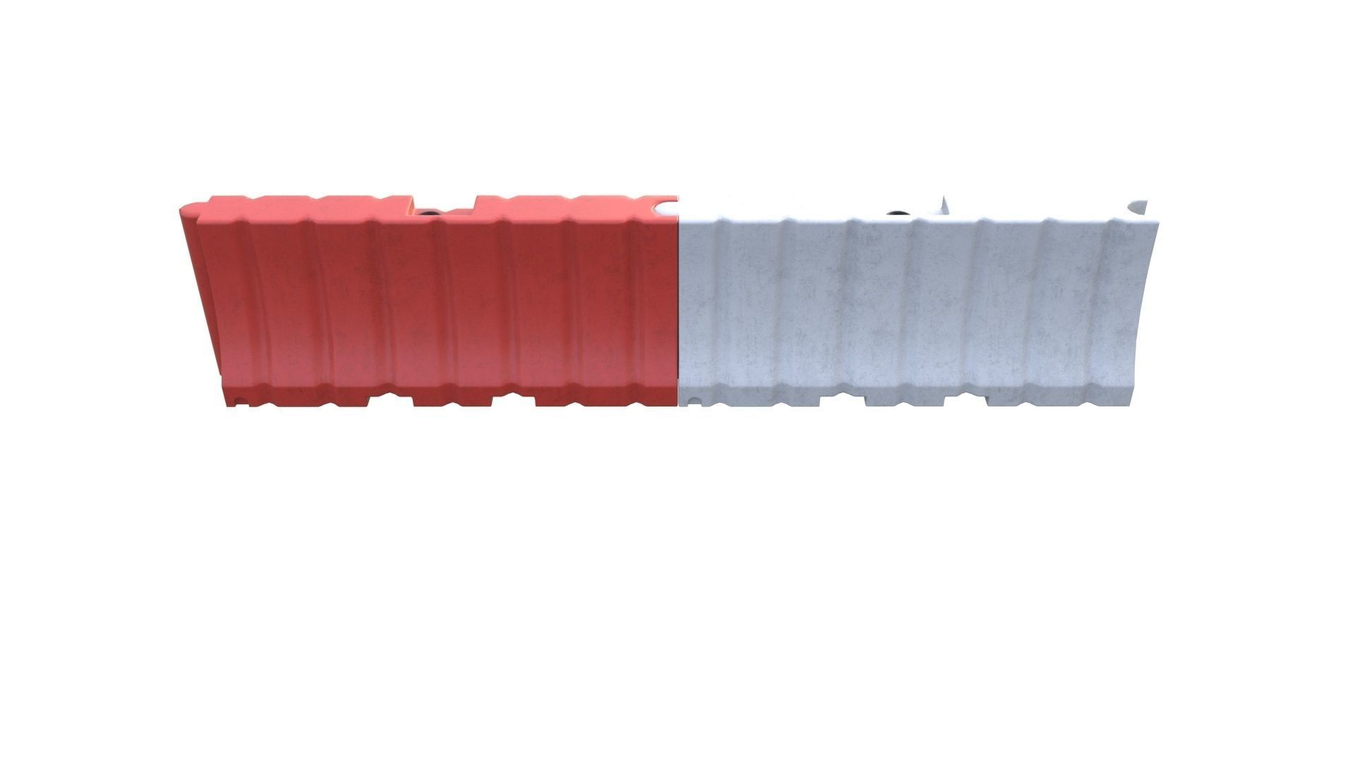 NYC Road safety barrier V01 3D model_26