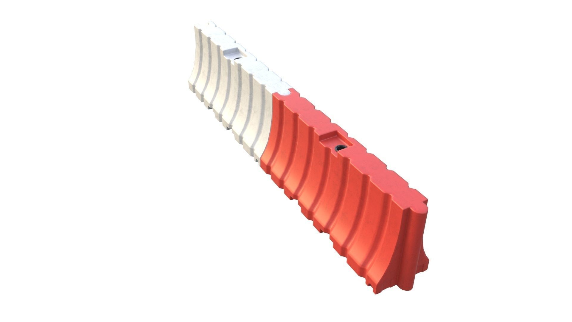 NYC Road safety barrier V01 3D model_16