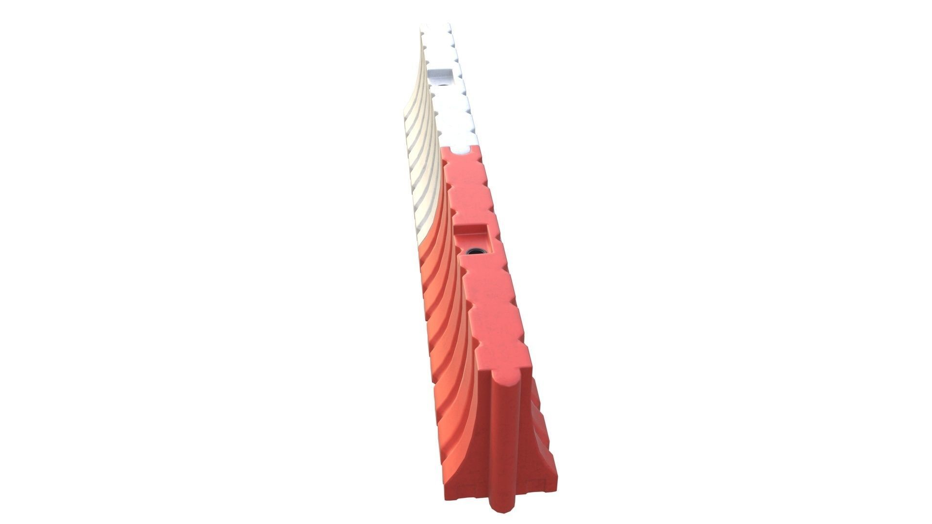 NYC Road safety barrier V01 3D model_18