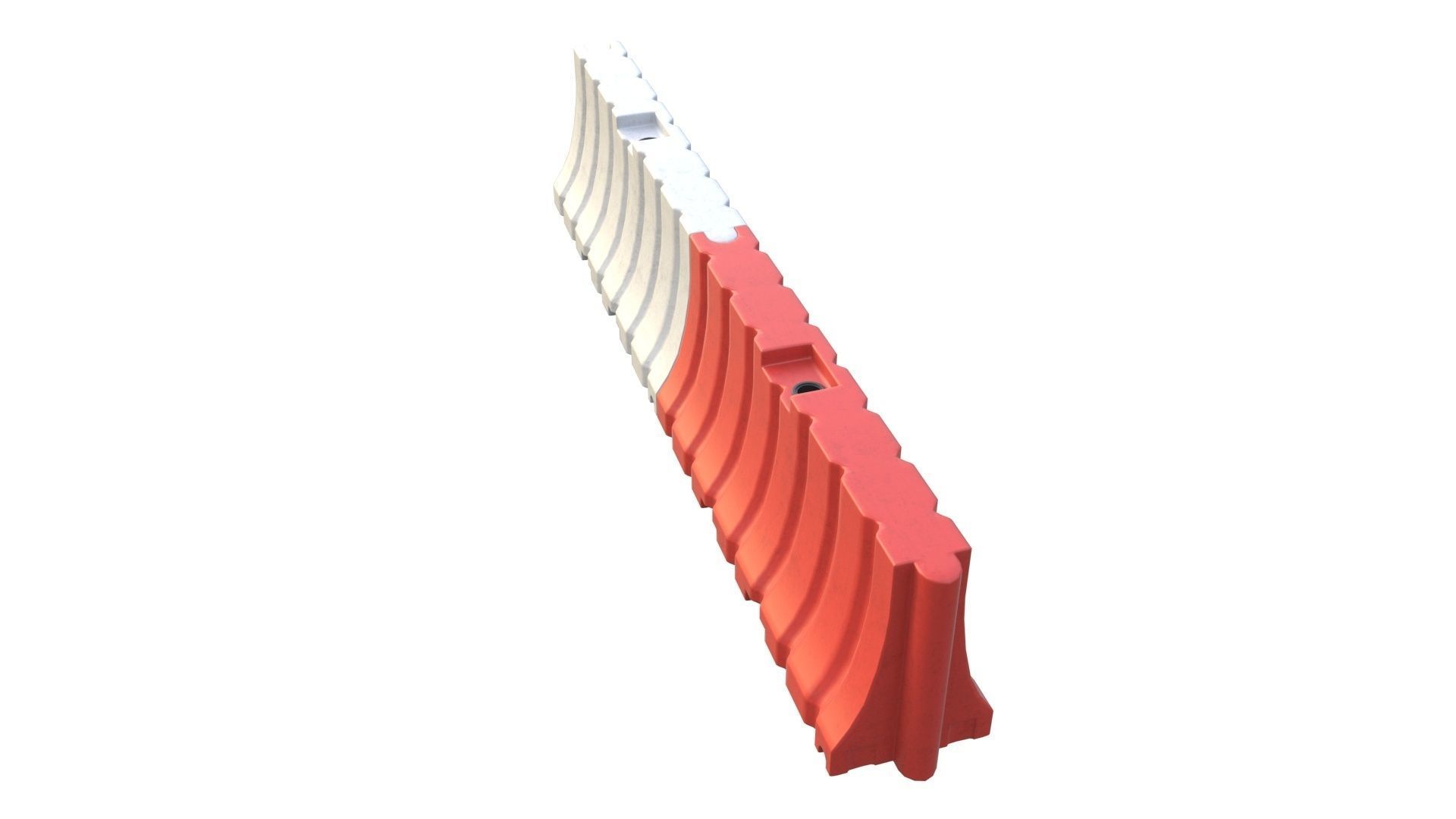NYC Road safety barrier V01 3D model_17