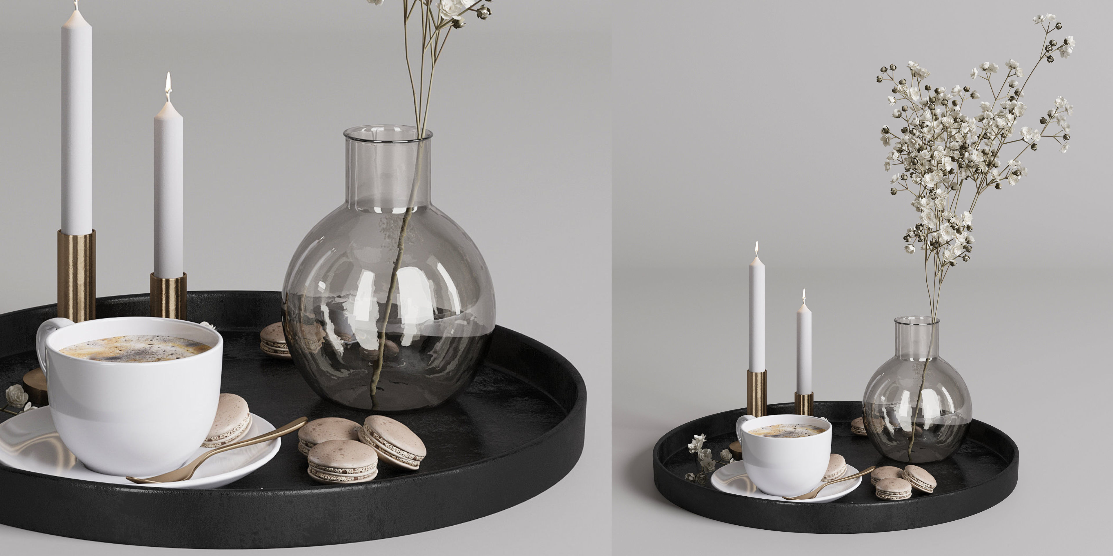 Coffee set 02 3D model_17