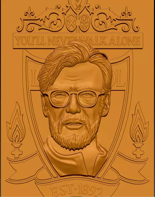 Jurgen Klopp Free 3D print model