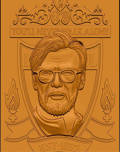 Jurgen Klopp Free 3D print model